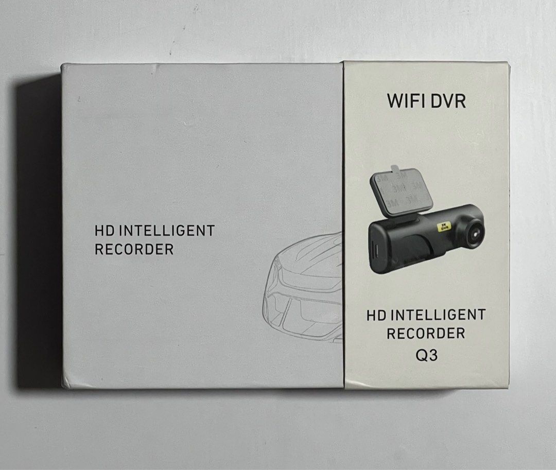 Caméra Intelligent Recorder Q3, WiFi DVR HD – Image 1